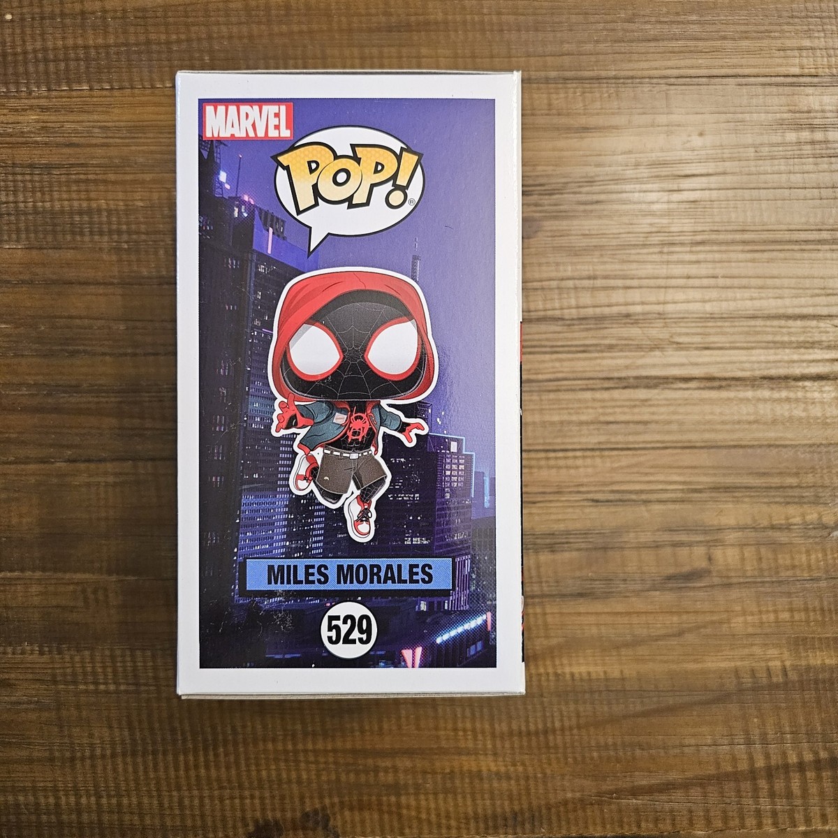Funko Pop! Hoodie Miles Morales #529 Into The Spider-Verse PX