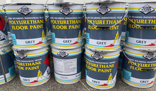 PAINT MASTER MID GREY FLOOR PAINT-GARAGE-FACTORY-WAREHOUSE 20 LITRES..