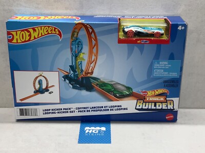 Hot Wheels Loop Kicker Pack Track Builder incl. 1 Auto  Neu OVP plus 5 Autos.