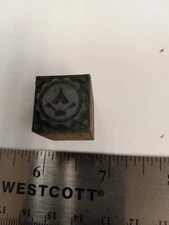 Vintage Letterpress Cut/Printing Block  Type High ( Camp Fire Logo ) Small