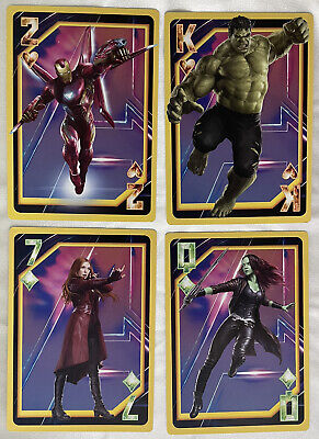 Aquarius Marvel Avengers End Game Movie Playing Cards 