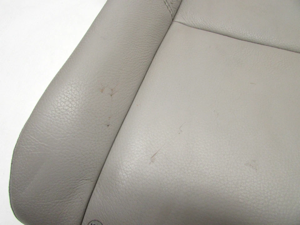 06 VOLVO S40 ASIENTO SUPERIOR TRASERO DERECHO CUERO GRIS OEM 05 06 07 08 09 Foto 4 de 4