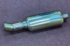 Dtm Round Tip Performance Stainless Steel Sport Muffler M-p-16