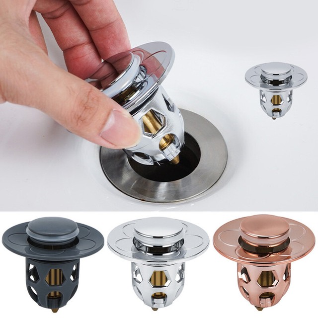 Universel Lavabo Coeur Rebondis Vidange Filtre Pop-Up Salle Évier Prise Arrêt Universel Lavabo Coeur Rebondis Vidange Filtre Pop-Up Salle Évier Prise Arrêt
