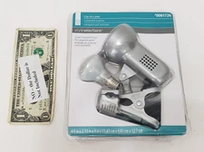 Style Selections - Clip On Lamp - Silver Color R14 Base Bulb  Powerful 17346-004