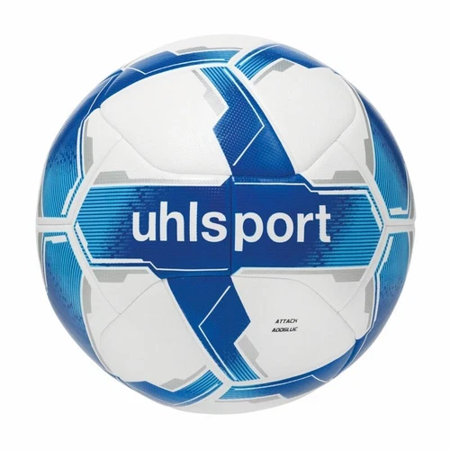 Uhlsport Attack Addglue Trainingsball Fußball weiß-royal-blau Größe 5 NEU