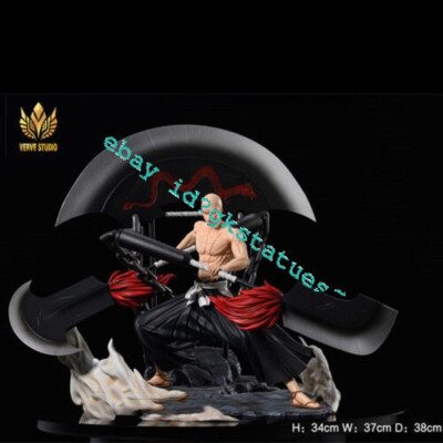 BLEACH  Verve-STUDIO まだらめいっかく フィギュア Verve Studio Bleach Madarame Ikkaku Resin Statue In Stock 1/6
