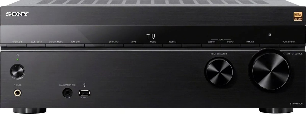 Sony STR-AN1000 7.2-Channel 8K Network AV Receiver | eBay