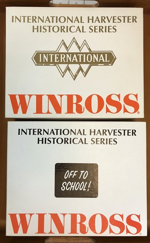 Winross International Harvester Historical Series Off To School & Model D50 Lot - Picture 2 of 7
