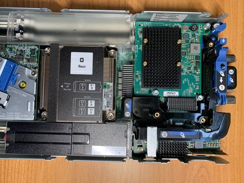 HP ProLiant BL460C Gen 9 Barebones 762737 \w 2 Heatsinks & RAID, No CPU/RAM/HDD - Picture 4 of 8