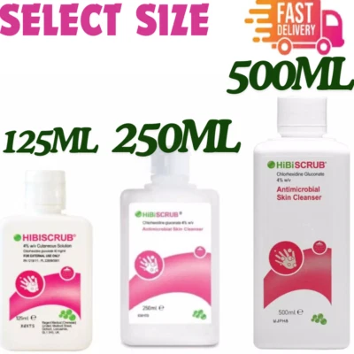Hibiscrub Antibacterial Skin Cleanser Protects the skin for up to 6 hours UK