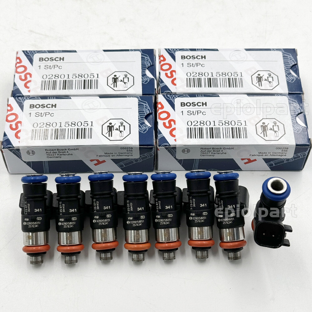 8X Bosch 42LB Fuel Injectors 06-13 Corvette LS3 L99 10-15 Camaro SS 6.2 LS3 L99