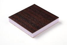 Mahagoni - HPL Sandwichplatte, paneel - Fensterfüllung Türfüllung Holz-Dekor