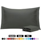 Super Soft Series Pillow Shams Set Of 2 Standard Queen King Size Pillow Cases