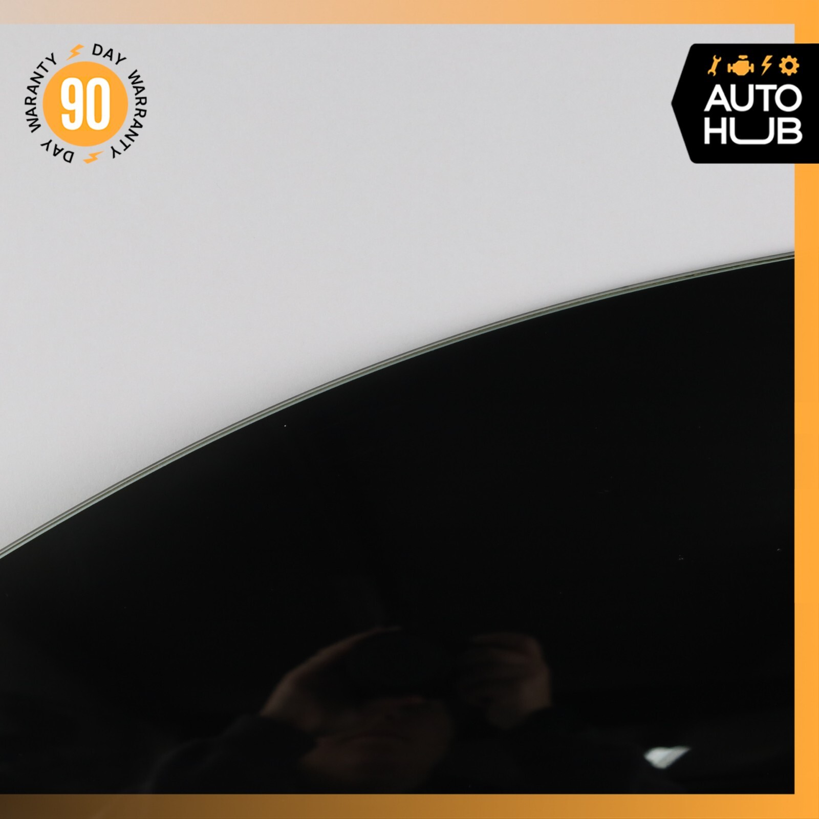 03-13 Maserati Quattroporte M139 Front Left Side Door Window Glass OEM