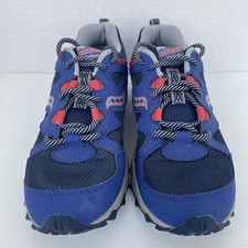Saucony S-PEREGRINE shield 2 size 6 M sk262225 Blue Red Trim