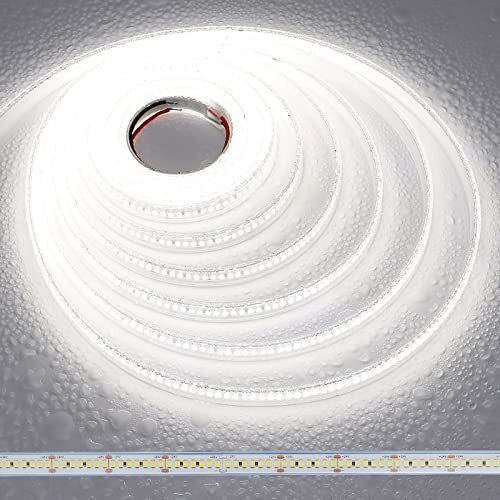 Striscia LED 24V JOYLIT IP67 Impermeabile - 5M Bianco 5000K Alta Densità