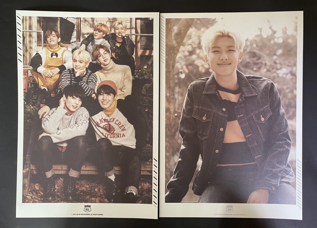 BTS-2ND MUSTER OFFICIAL MINI POSTER SET | eBay