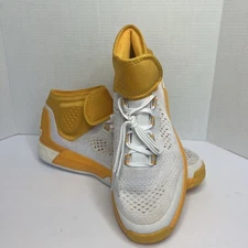 Adidas shoes Crazy Light Size 15 Tech Fit Yellow White