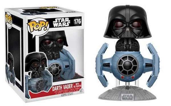 Funko Pop! Paseos Star Wars Darth Vader En Tie Fighter Exclusive