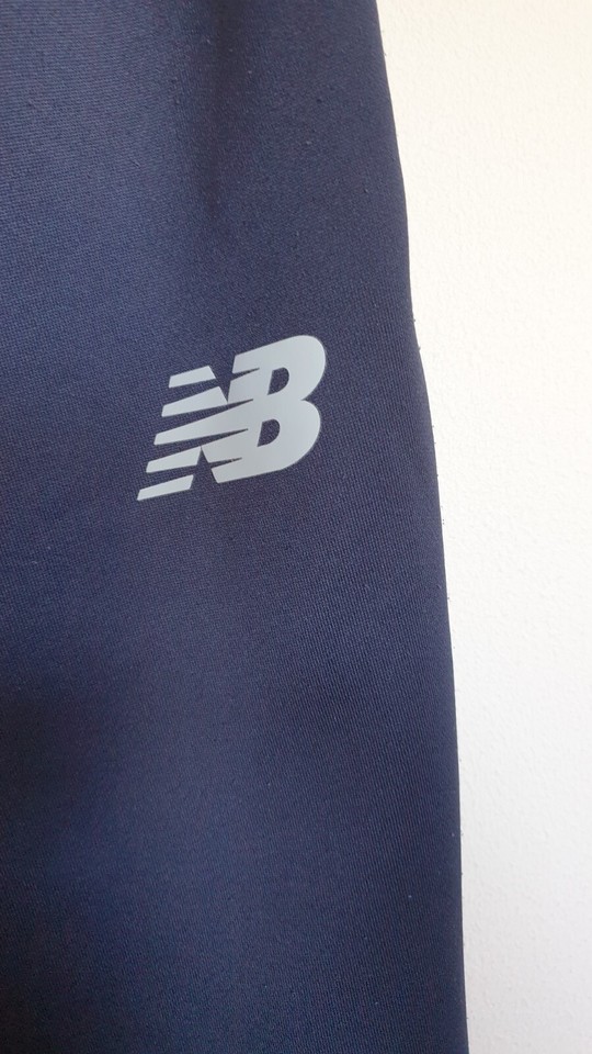 New Balance Dry Tracksuit Bottoms Men’s Size M Medium Navy Blue Zip