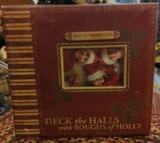 Merry Makers Scrapbook New Unused Christmas Holiday Photos Stickers Etc.