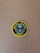 US ARMY 3 INCH ROUND PATCH - MADE IN THE USA!