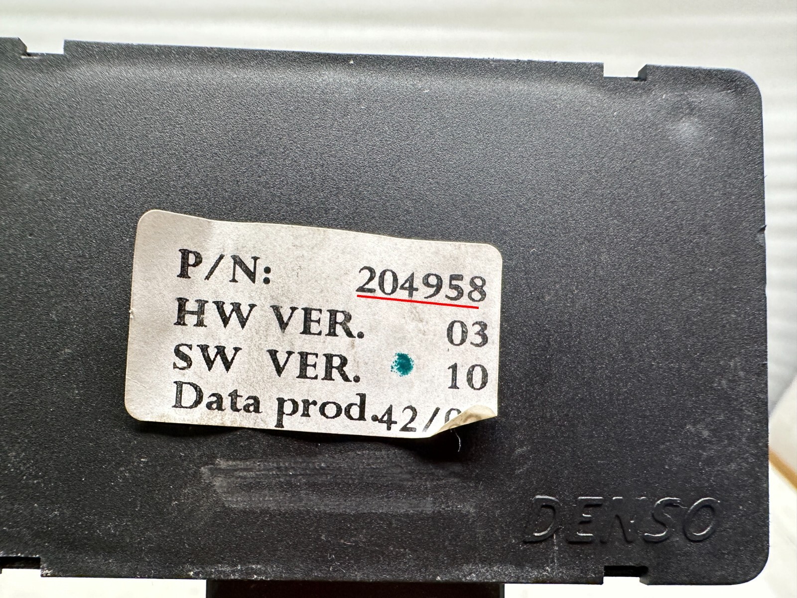 H410110 2003-2012 Maserati Quattroporte M139 WINDSHIELD WIPER CONTROL MODULE OEM