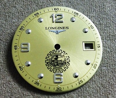 Longines Rare Champagne Dial Logo Nigerian National Petroleum Corporation Mm 26