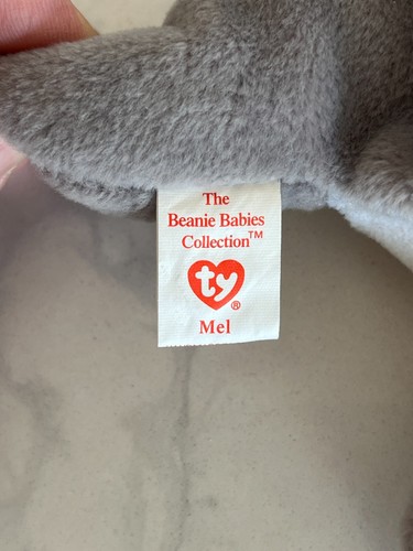 Mel the Koala Bear Original Ty Beanie Babies Collection 15.01.1996 P.V.C. Pellets - Bild 4 von 8