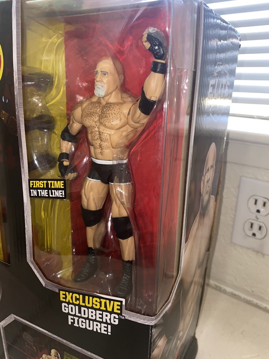 RAW MAIN EVENT RING ゴールドバーグフィギュア付き 2017 WWE Elite Raw Main Event Ring w/Goldberg 20x20