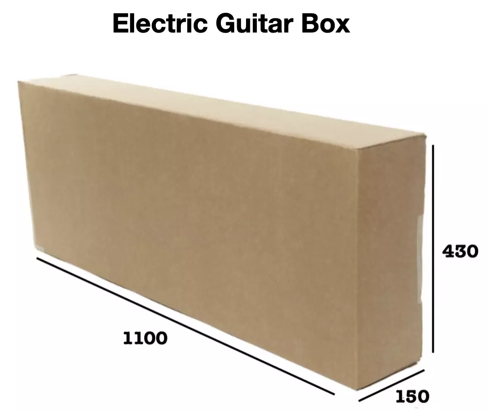 Bass guitar shipping box online
