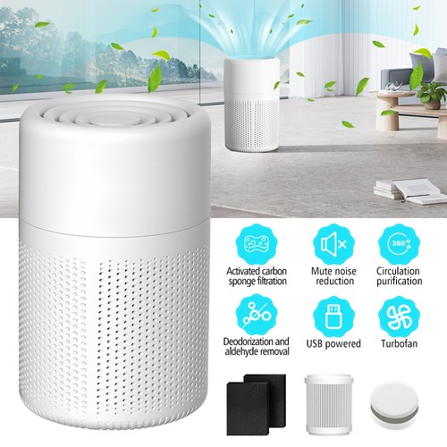 Room Air Purifier HEPA Filter Cleaner Remove Odor Dust Mold Allergies Smog Home - Picture 5 of 15