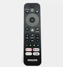 OEM Remote Control for Philips Google TV Netflix Youtube Discovery+ RF553A hva