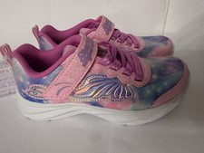 Skechers Girl's Magic Collection Flying Beauty Sneakers, Pink/Lavender, Size 2