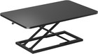 Black 32" Adjustable Scissors Lift Keyboard & Mouse Riser for Ergonomic Workstat