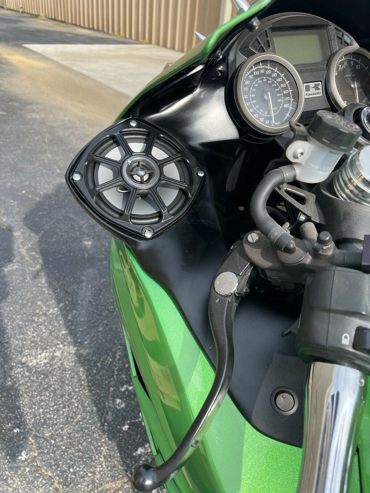 Kawasaki ZX-14 Custom Ram Air Dash Fiberglass 5.25