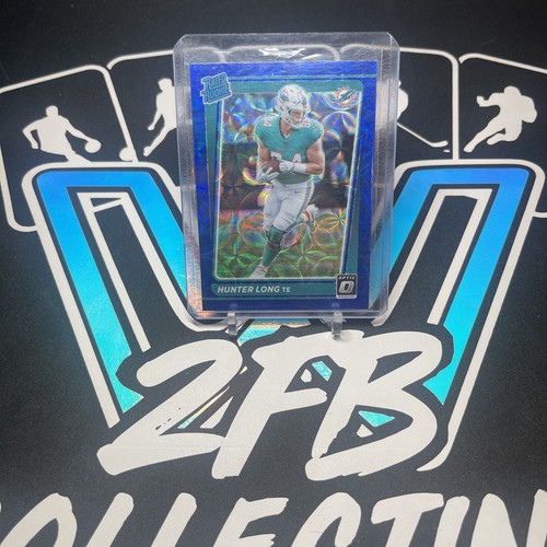 2021 Panini Donruss Optic - Rated Rookie Blue Scope Prizm #281 Hunter Long (RC) - Bild 1 von 2