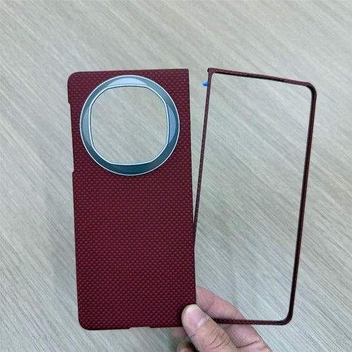 Genuine Aramid Carbon Fiber Magsafe Case For Huawei Mate X6 Matte Magnetic Cover - Picture 3 of 20