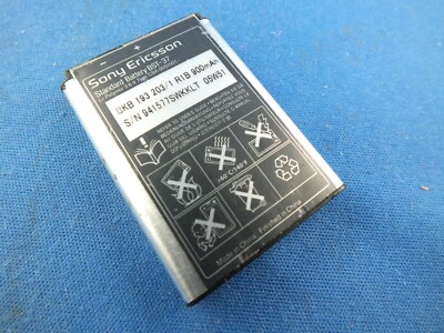 Original Sony Ericsson BST-37 Z520i SE K600 K750 D750 W800 Akku Ersatz Battery