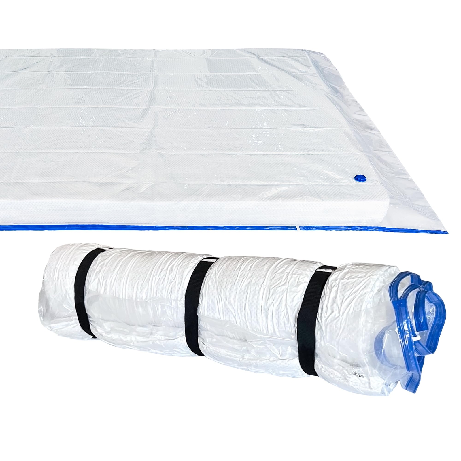 Twin Size Mattress Vacuum Bag For Memory Foam/latex Mattress Upto 14 Inch Moving