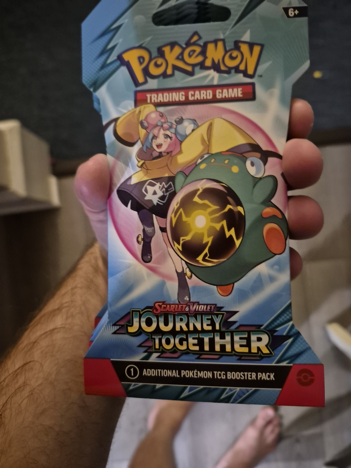 Pokémon Scarlet and Violet Journey Together TCG Sealed booster one pack