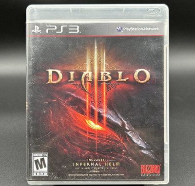 Diablo III - PS3 2013 - CIB - Excellent - Free Ship!