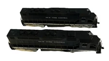 2 Athearn HO New York Central SDP40 Diesel Locos 7240 Powered & Unpowered Tested