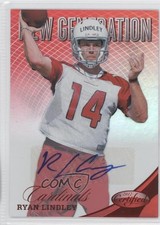 2012 Certified New Generation Mirror Red Signatures /350 Ryan Lindley Auto 0f8