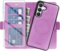 HandyhüLle Magnetisch Abnehmbar PU Leder Wallet Standfunktion FüR Galaxy S24