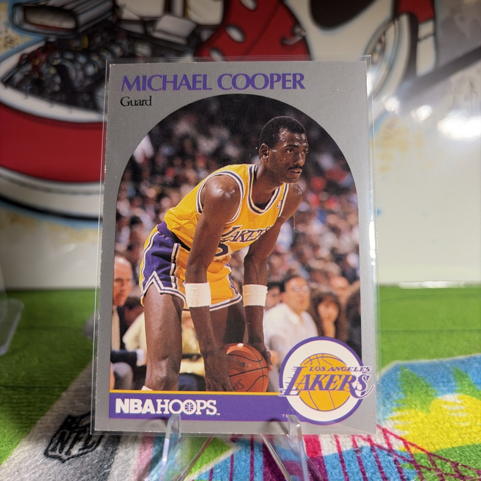 Michael Cooper 1990-91 Hoops #153 Short Print Lakers NBA Basketball Card