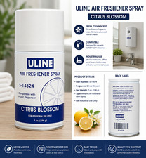 ULINE Citrus Blossom Air Freshener Spray Refill 7 oz S-14824 H-2241 Compatible