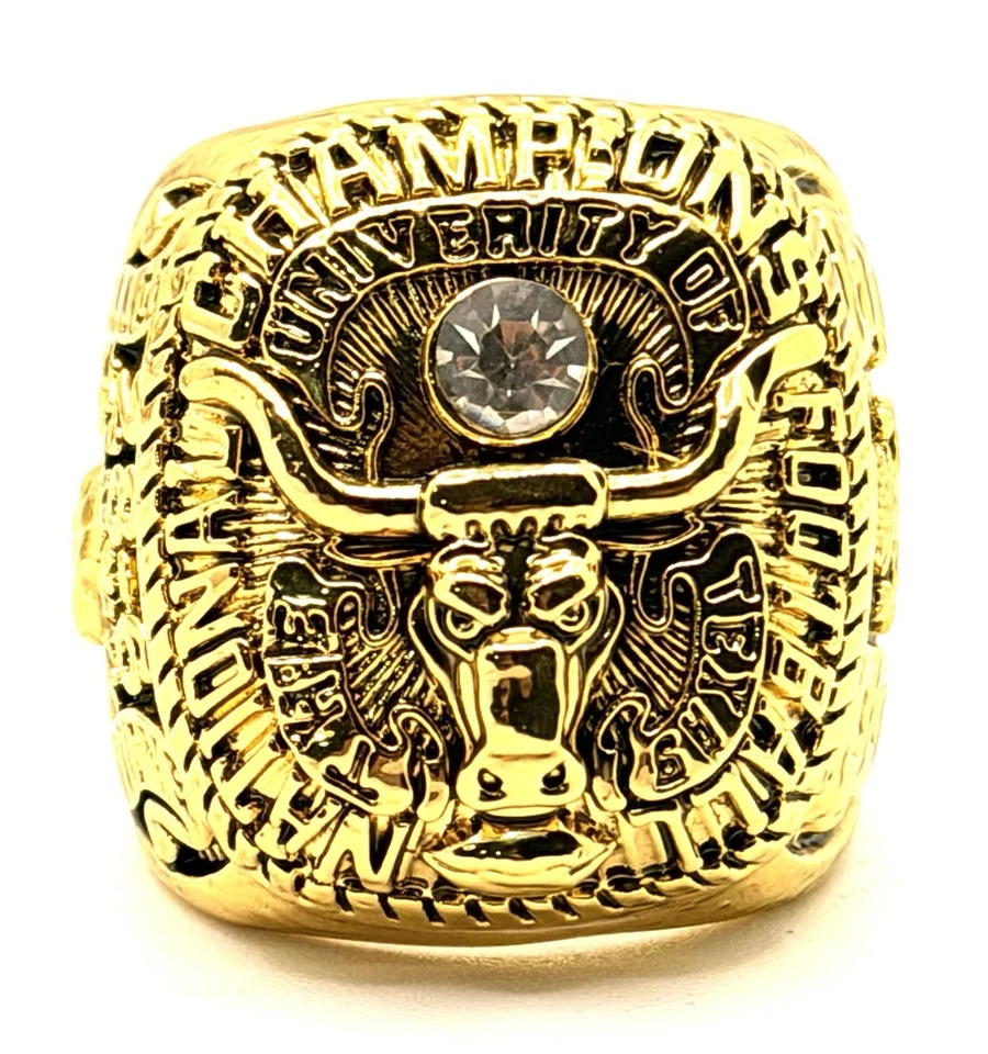 Anillo Campeonato Texas Longhorns NCAA/1969 Foto 3 de 4