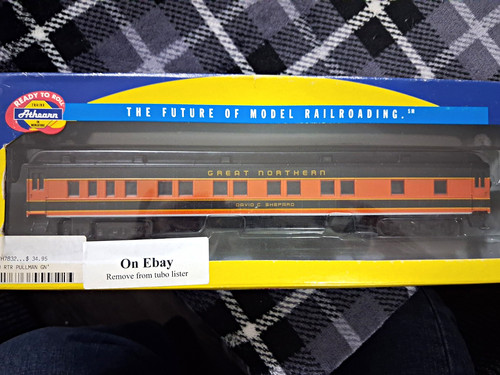 Athearn Spur HO Pullman Coach Analog Great Northern orange/schwarz 7832 | Condition: New